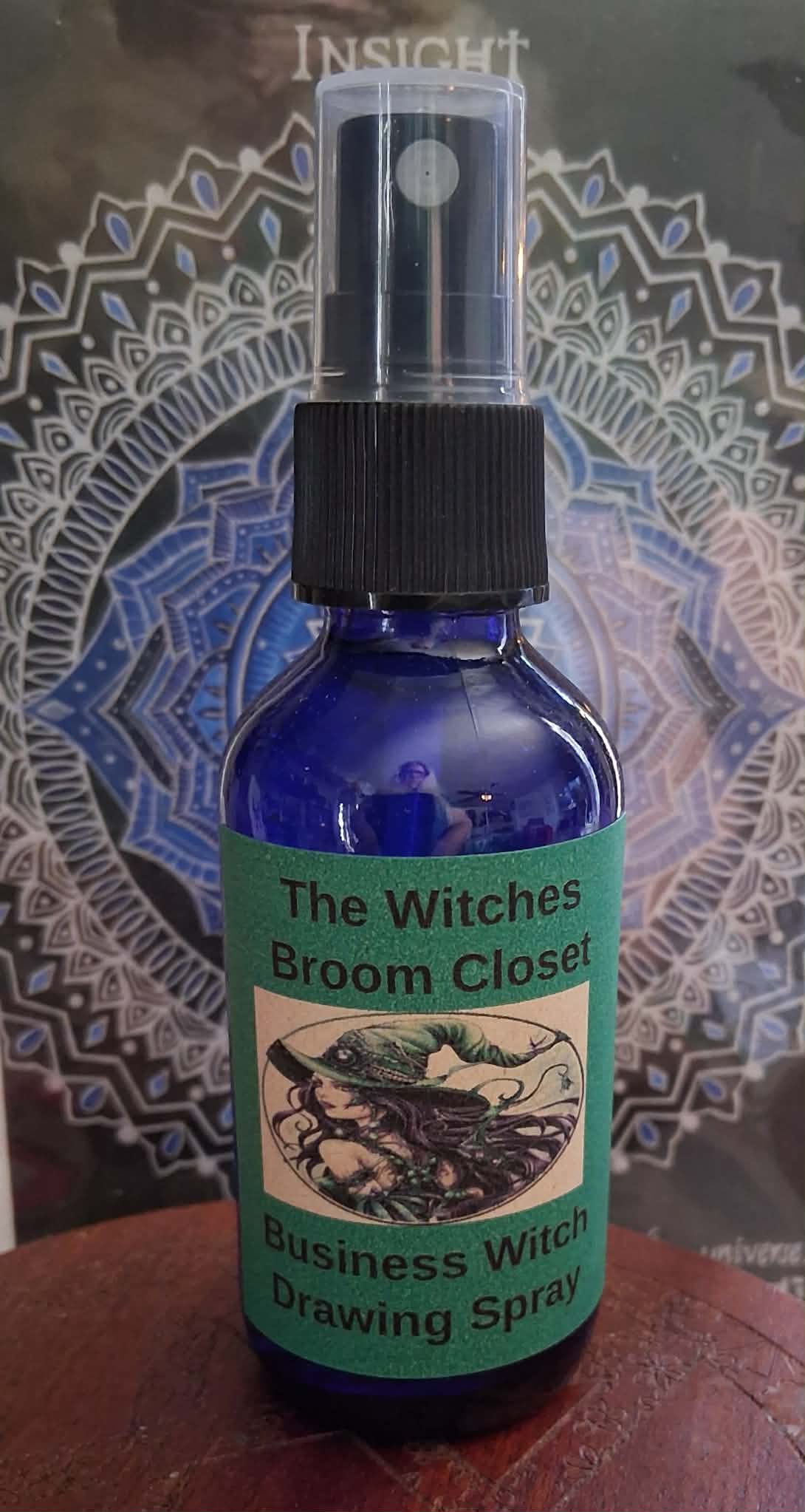 Smudge Sprays Business Witch Drawing Spray