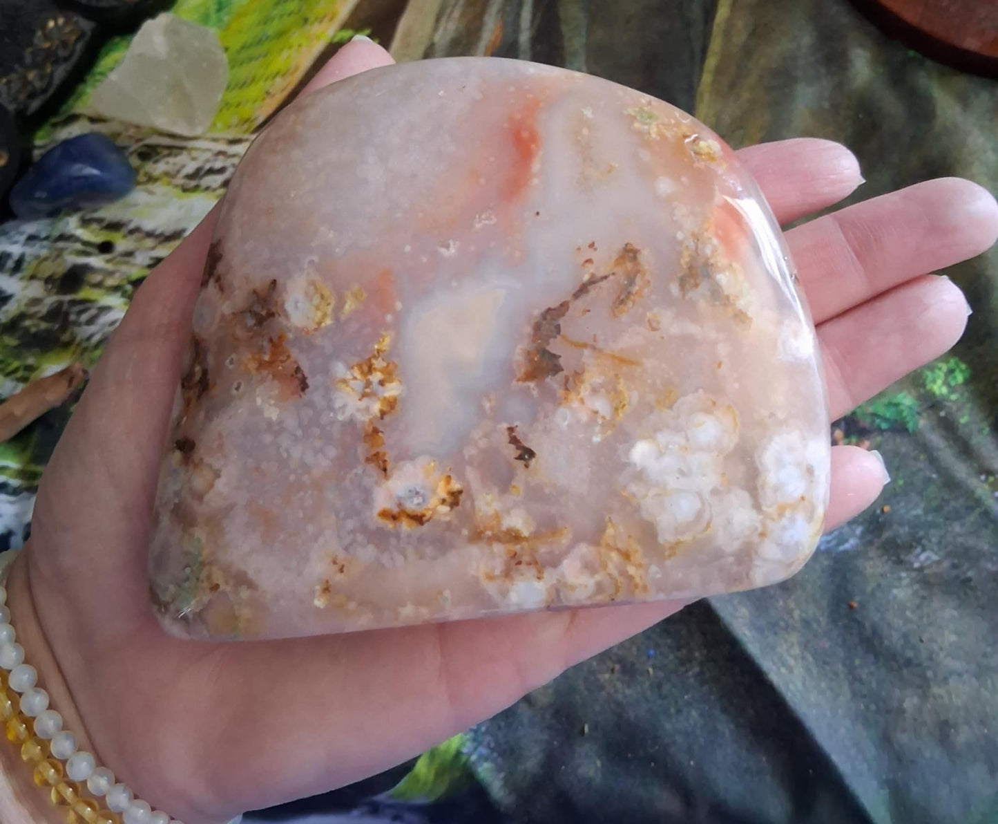 Crystals: Large Flower Agate Free form