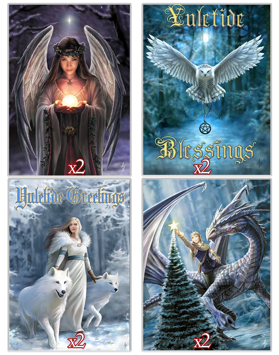 Holiday Card Sets: Anne Stokes Yule Card Multipack (YULE)