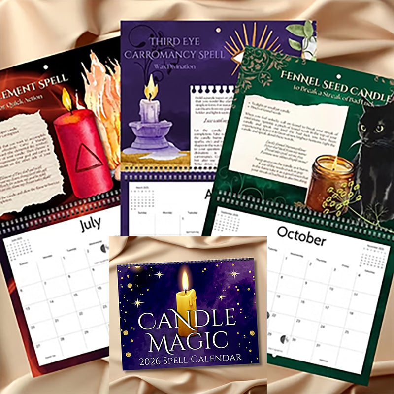 Calanders: 2026 Candle Magic Spell calendar
