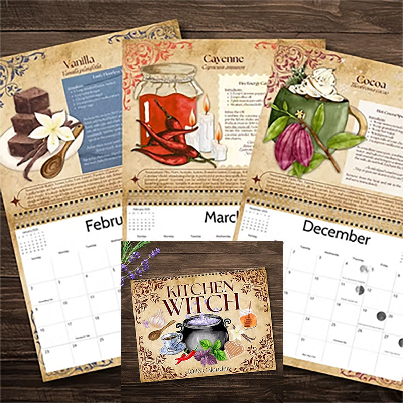 Calanders: 2026 Kitchen Witch Spell calendar