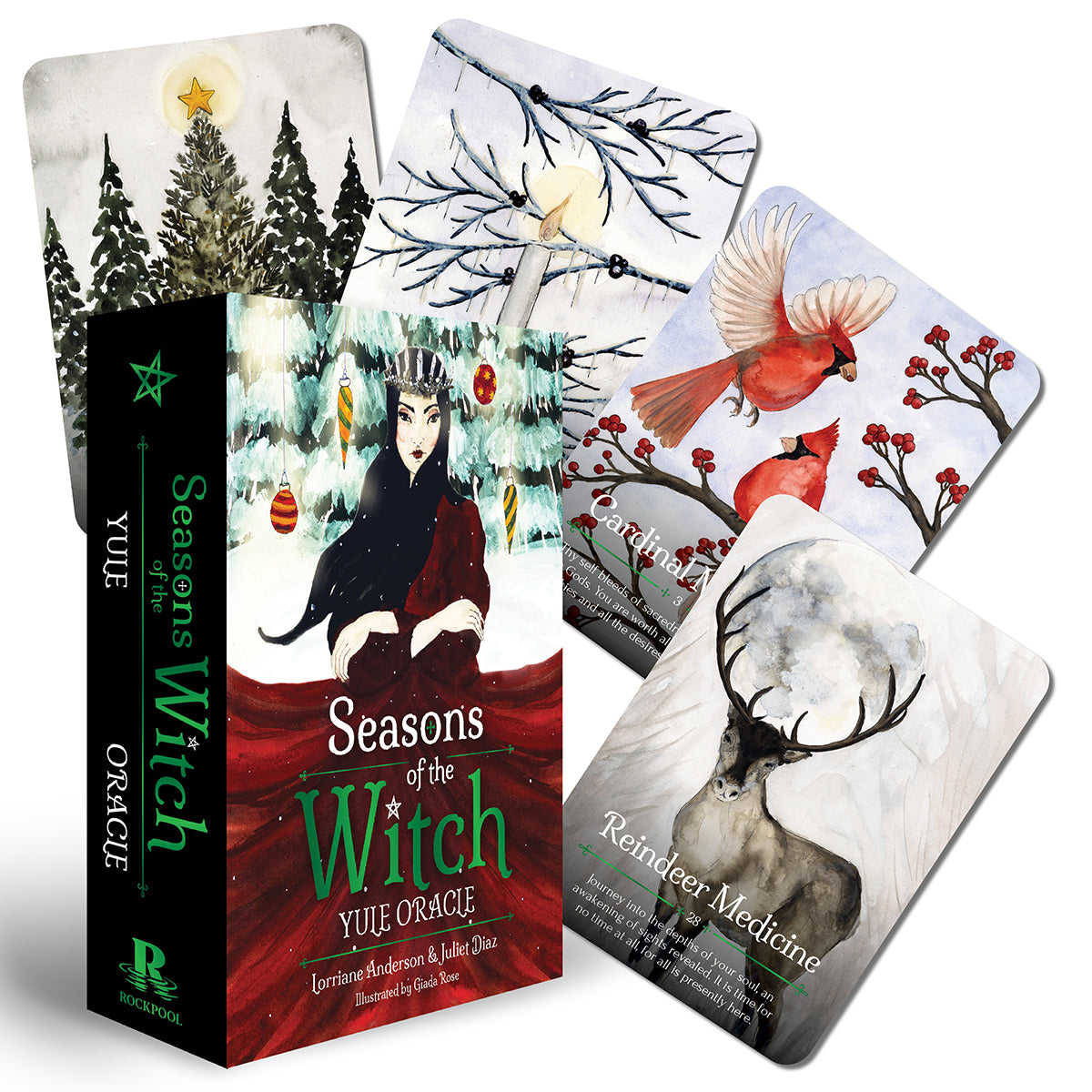 Tarot: Season of the Witch Yule oracle by Anderson & Diaz
