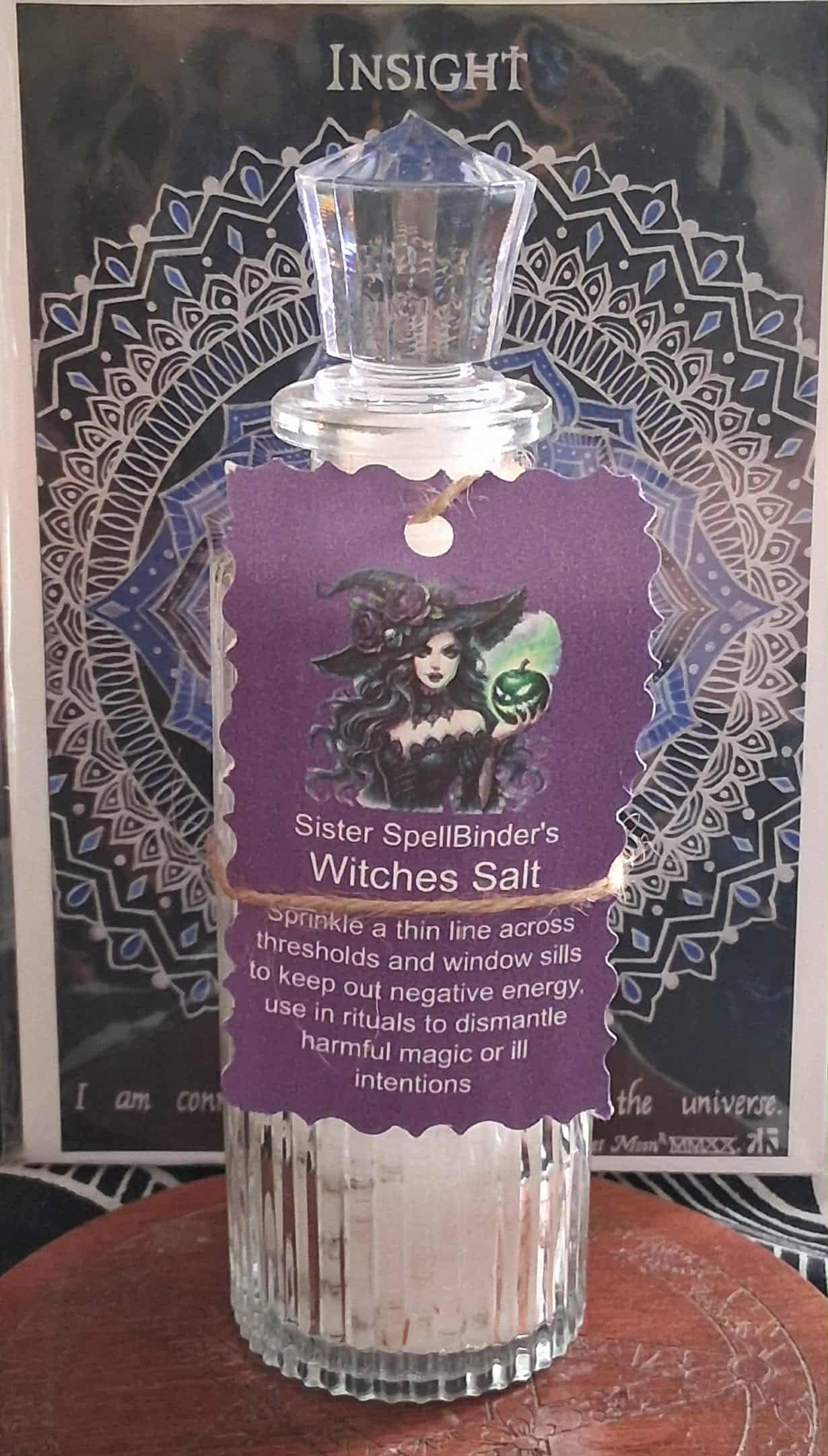 Magickal Salts: Witches Salt ( Sister Spellbinder's Personal Blend)