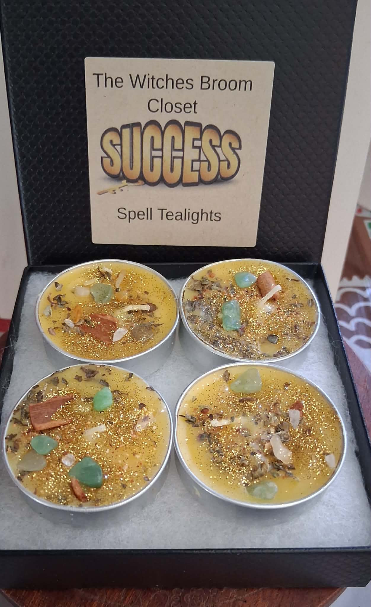Candles: Success Loaded spell tealights