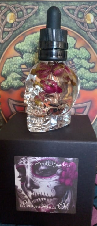 Spell Oils: Sister SpellBinders Remembrance Oil