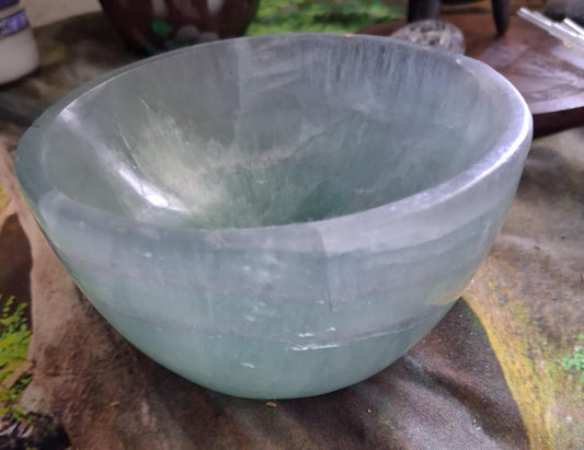 Crystals: Fluorite Crystal Bowl