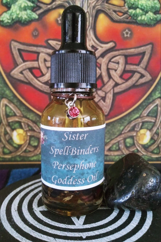 Spell Oils Sister SpellBinders Persephone Goddess Oil