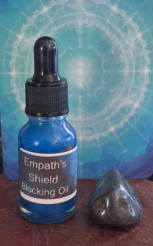 Spell Oil's: Empath's Sheild Blocking Oil