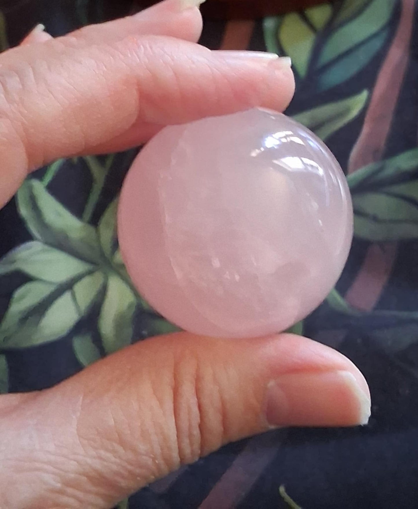 Crystals: Rose Quartz Crystal Sphere