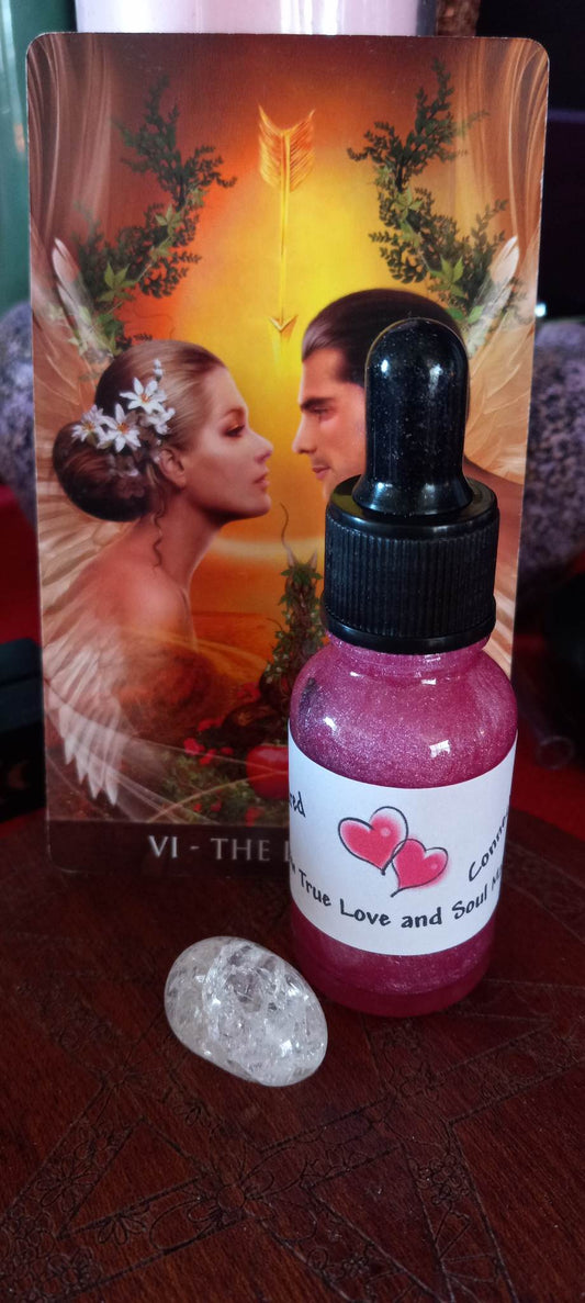 Spell Oils Kindred Connections true love/soulmate Drawing Oil