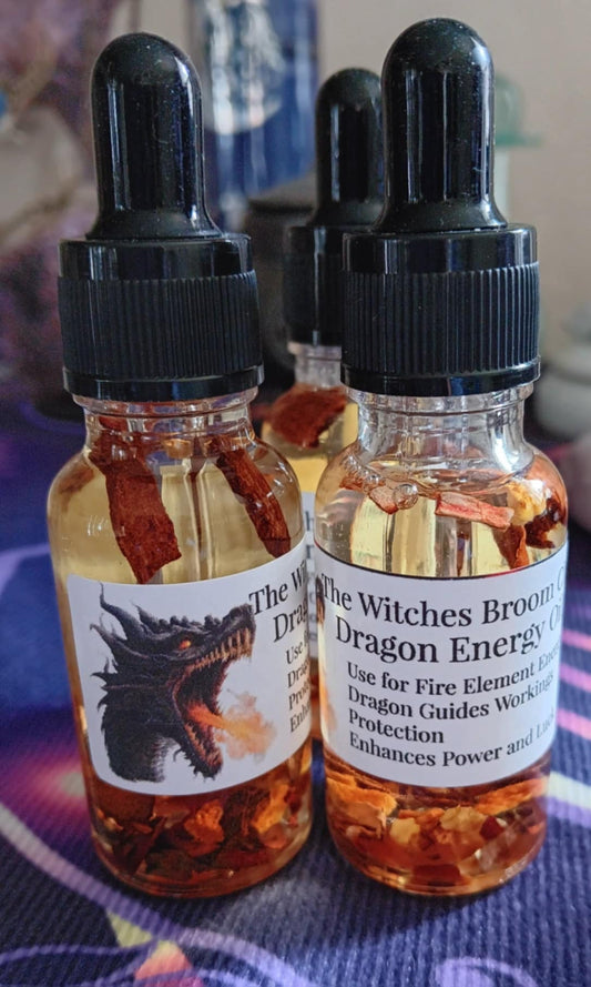 Spell Oils Dragon Fire Energy Oil