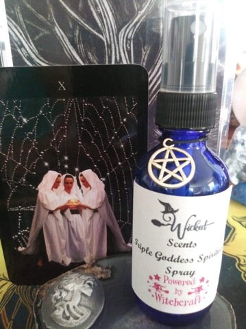 Smudge Spray Wicked Scents Triple Goddess Spiritual Spray