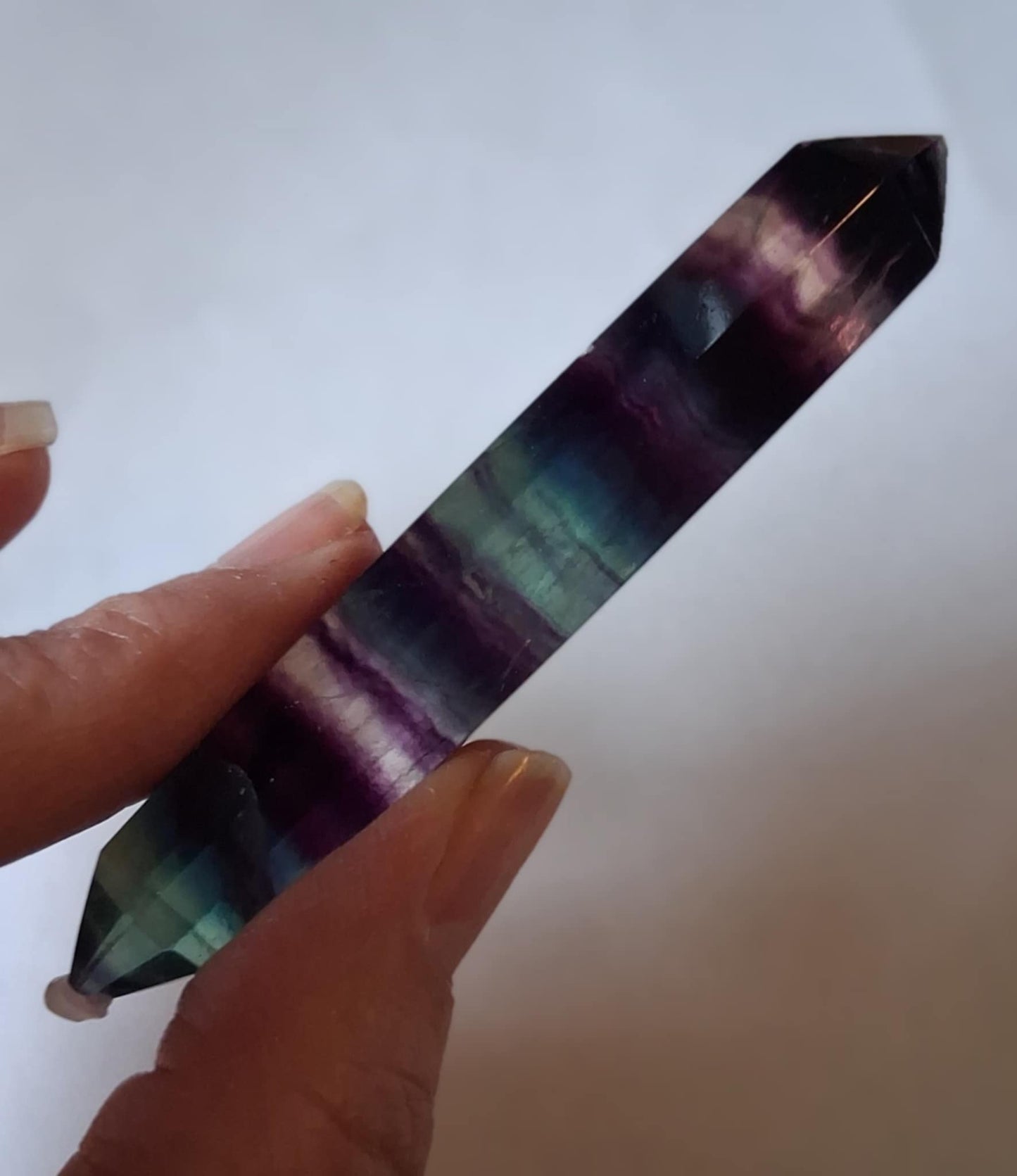 Crystals: Double sides Fluorite Point