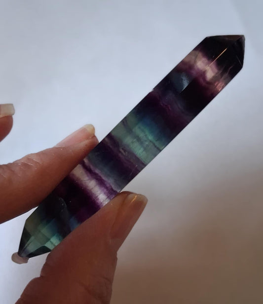 Crystals: Double sides Fluorite Point