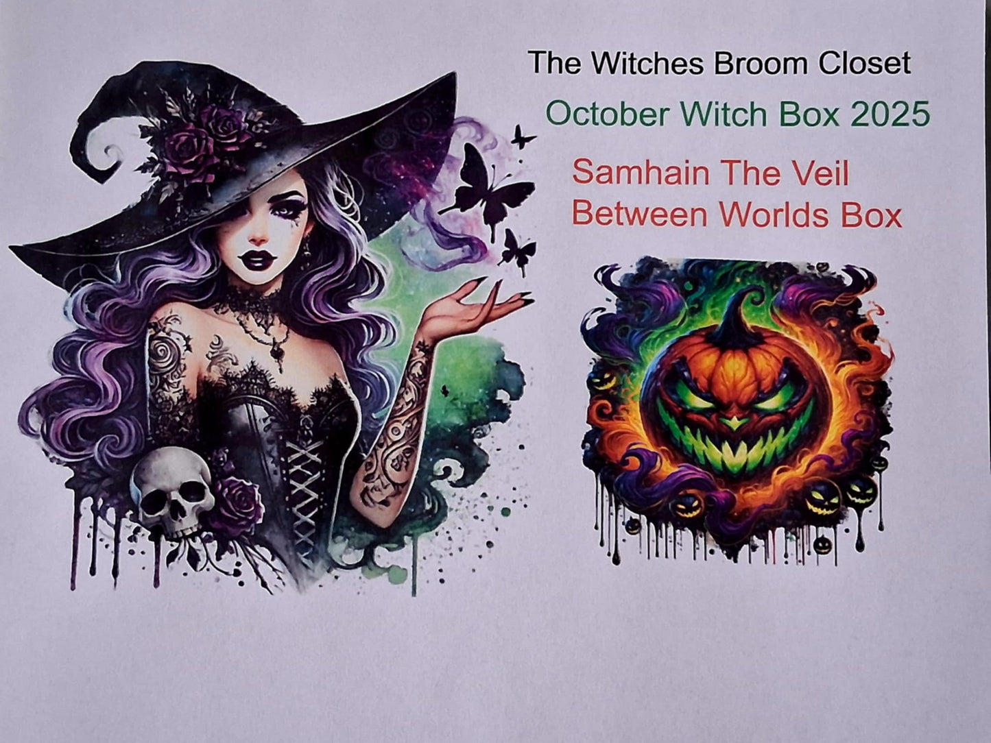 003 The Witches Broom Closet Pre-order Samhain The Veil Between Worlds Box