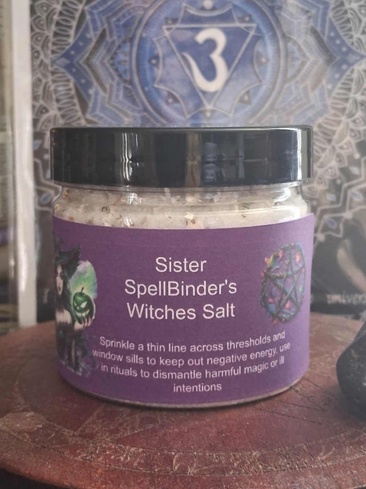 Magickal Salts: Witches Salt ( Sister Spellbinder's Personal Blend)