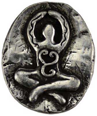 Pocket stone: Goddess