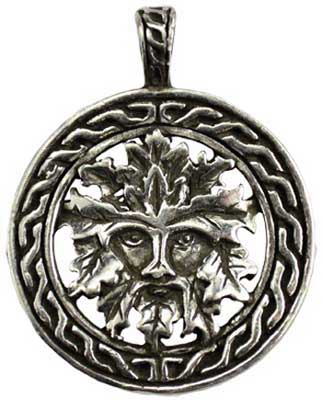 Amulet: Celtic Greenman amulet