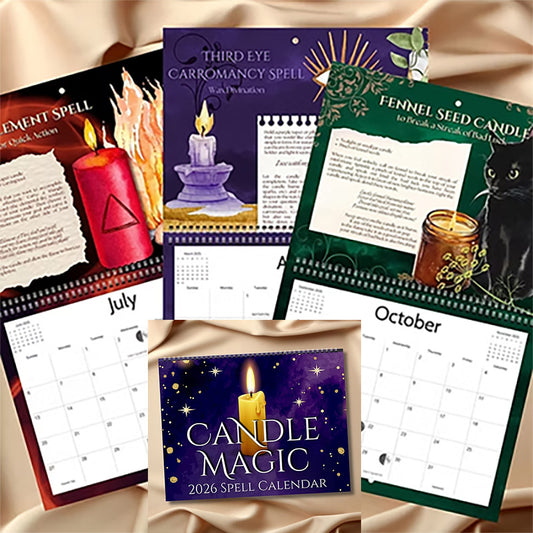 Calanders: 2026 Candle Magic Spell calendar