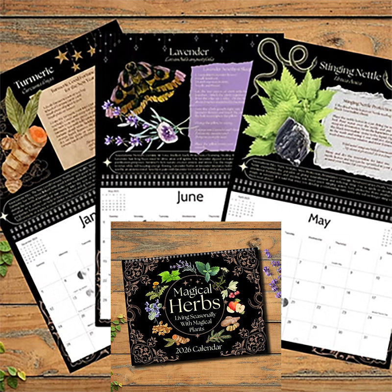 Calanders: 2026 Magical Herbs Spell calendar
