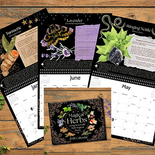 Calanders: 2026 Magical Herbs Spell calendar