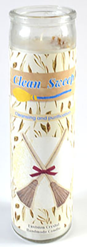 Candles: Clean Sweep aromatic jar candle