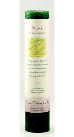 Charged Candle Money Pillar