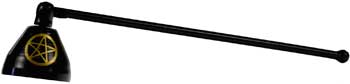 Home Decor: Pentagram candle snuffer 7"