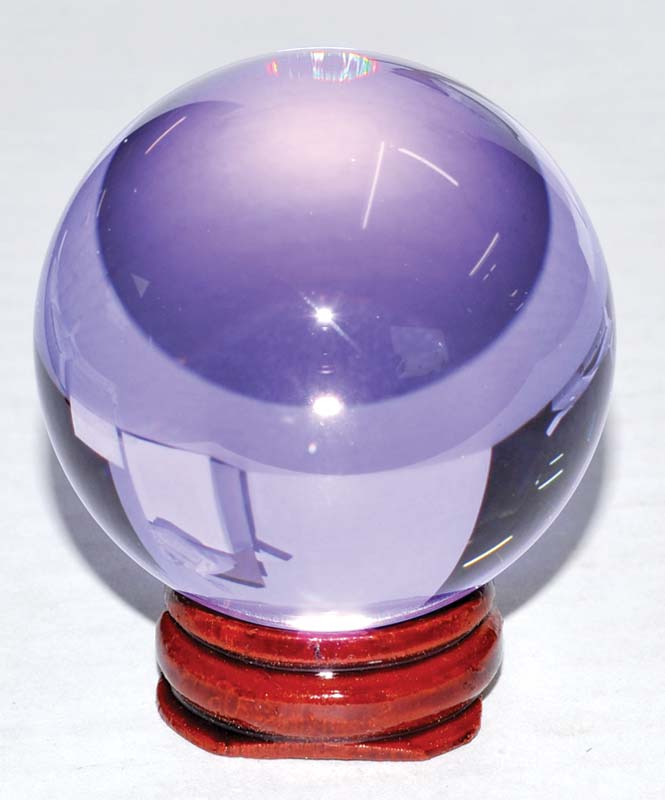 Crystals: 80mm Alexandrite (Purple) gazing ball