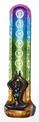 Incense burner Goddess 7 Chakra