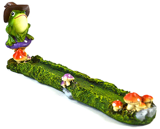 Incense burner Frog Mushroom burner