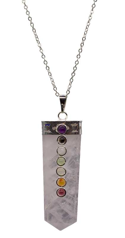 Witchy Jewelry: Rose Quartz Chakra necklace