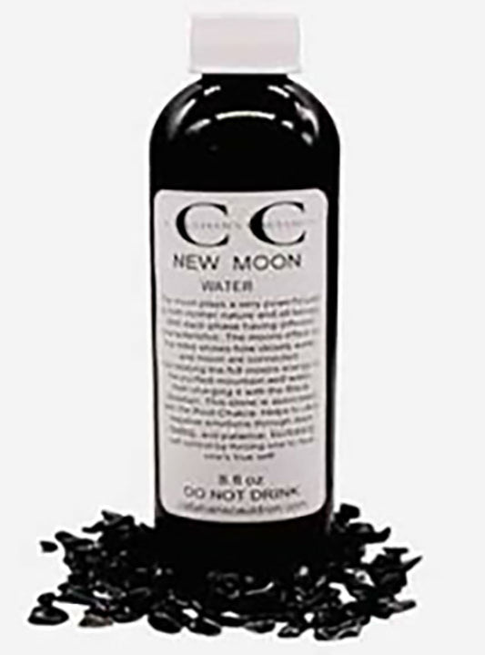 Magickal Charged Waters: 8oz New moon water