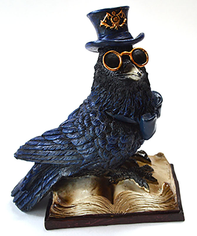 Statue: 4 3/4" Steampunk Raven