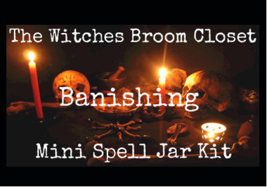 Spell Kits Banishing Mini Spell Jar Kit